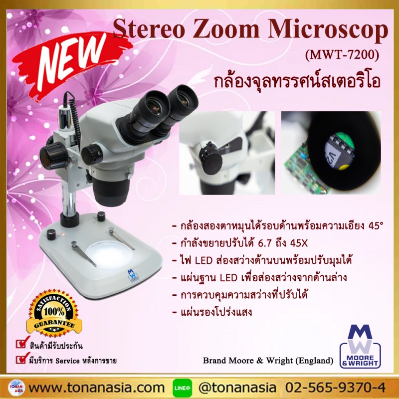 กล้องจุลทรรศน์สเตอริโอ