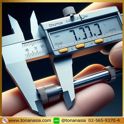 Vernier Calipers เวอร์เนีย คาลิเปอร์ เป็นเครื่องมือสำหรับใช้ในงานวัดละเอียด แ